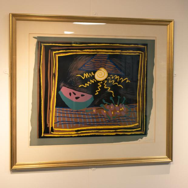 Still Life with a Watermelon, Pablo Picasso